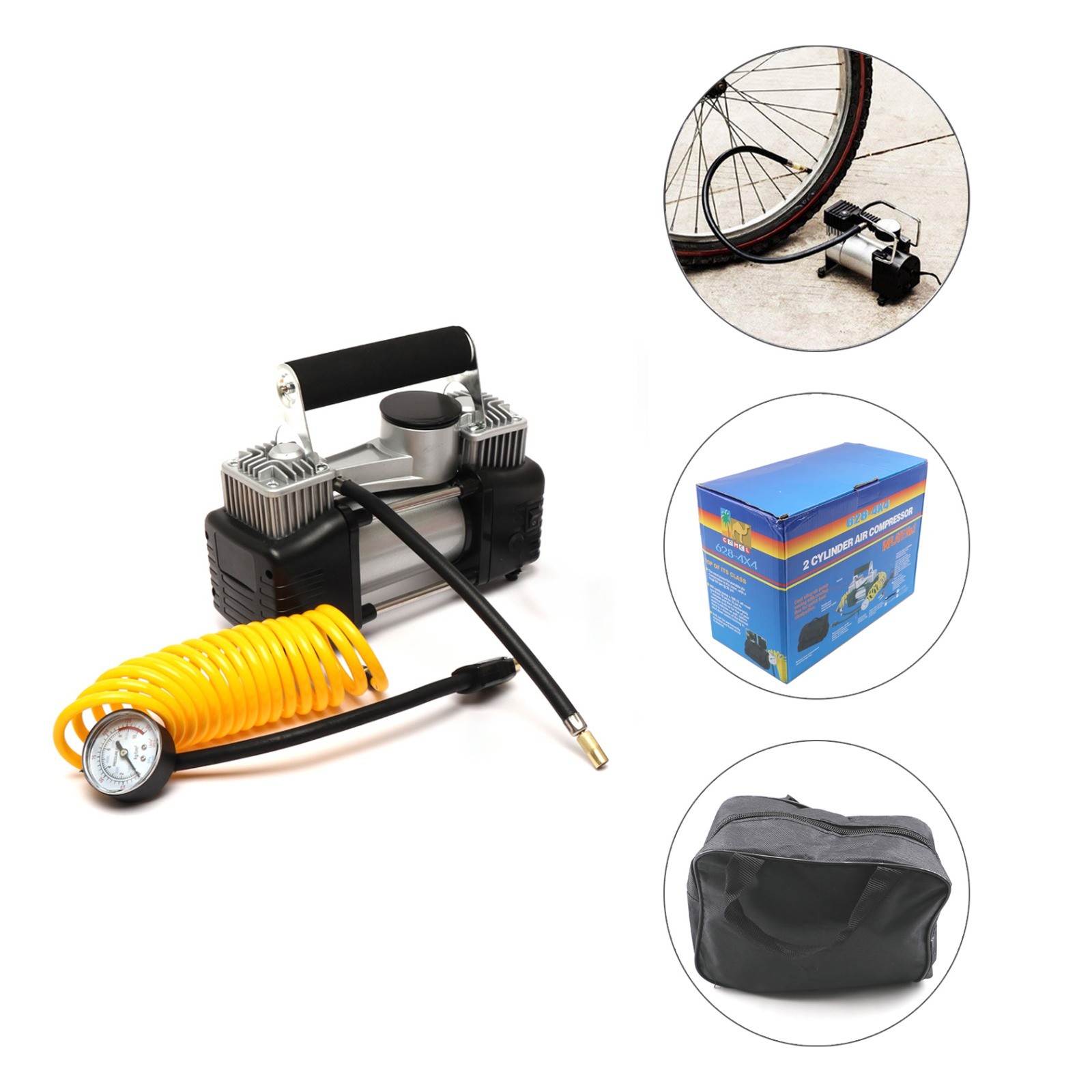 2 Clyinder Air Compressor Elektrikli Hava Nasosu